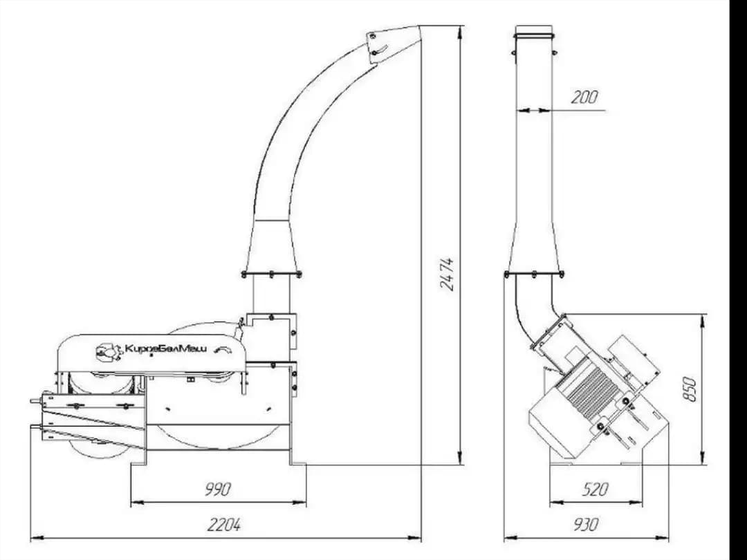 Рубительная машина РДМ-22 - фото 3