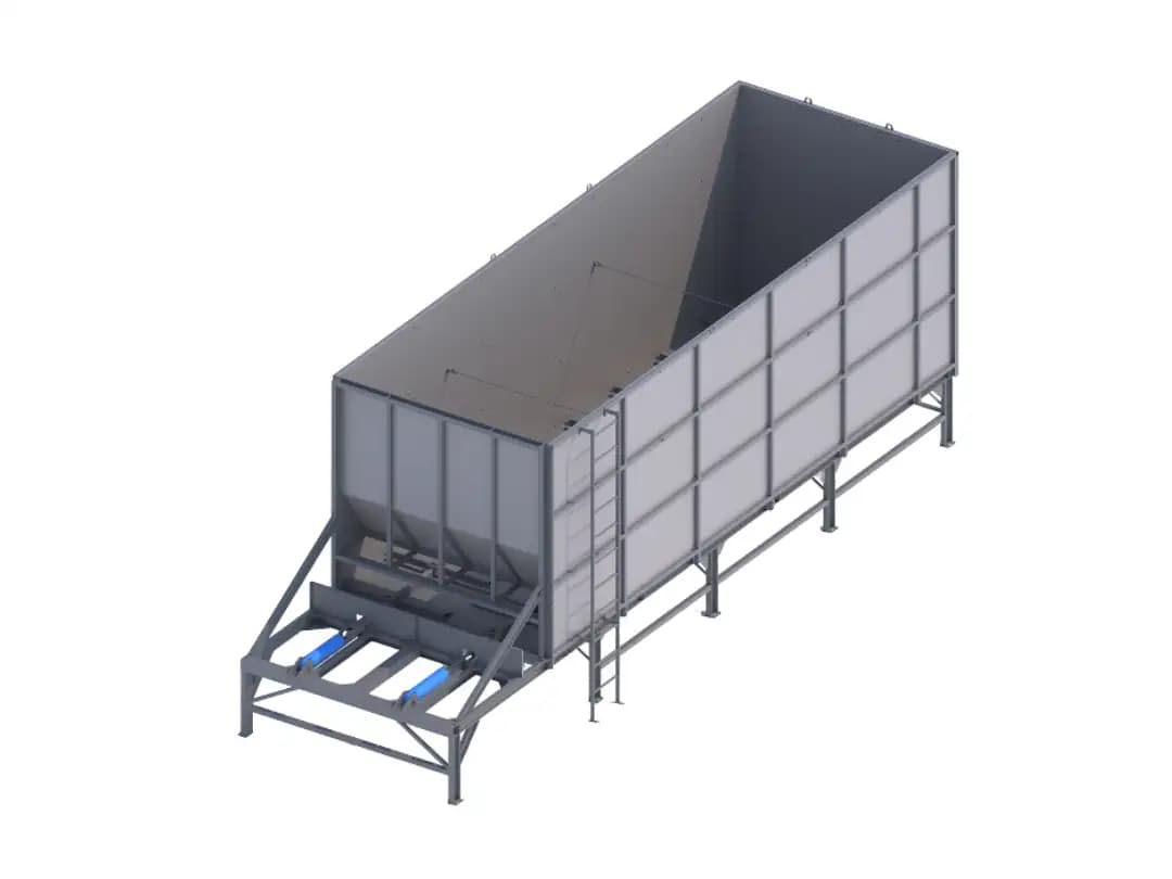 Стокерный склад «Живое дно» гидравлический